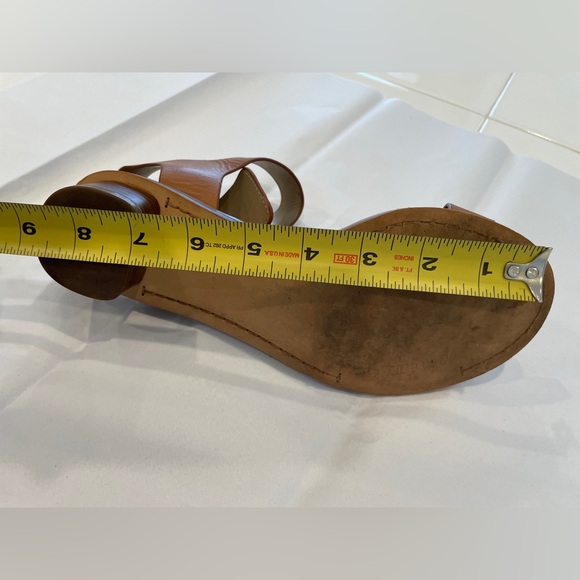 Sam Edelman Brown Sandals with Silver Buckle - Picture 13 of 14